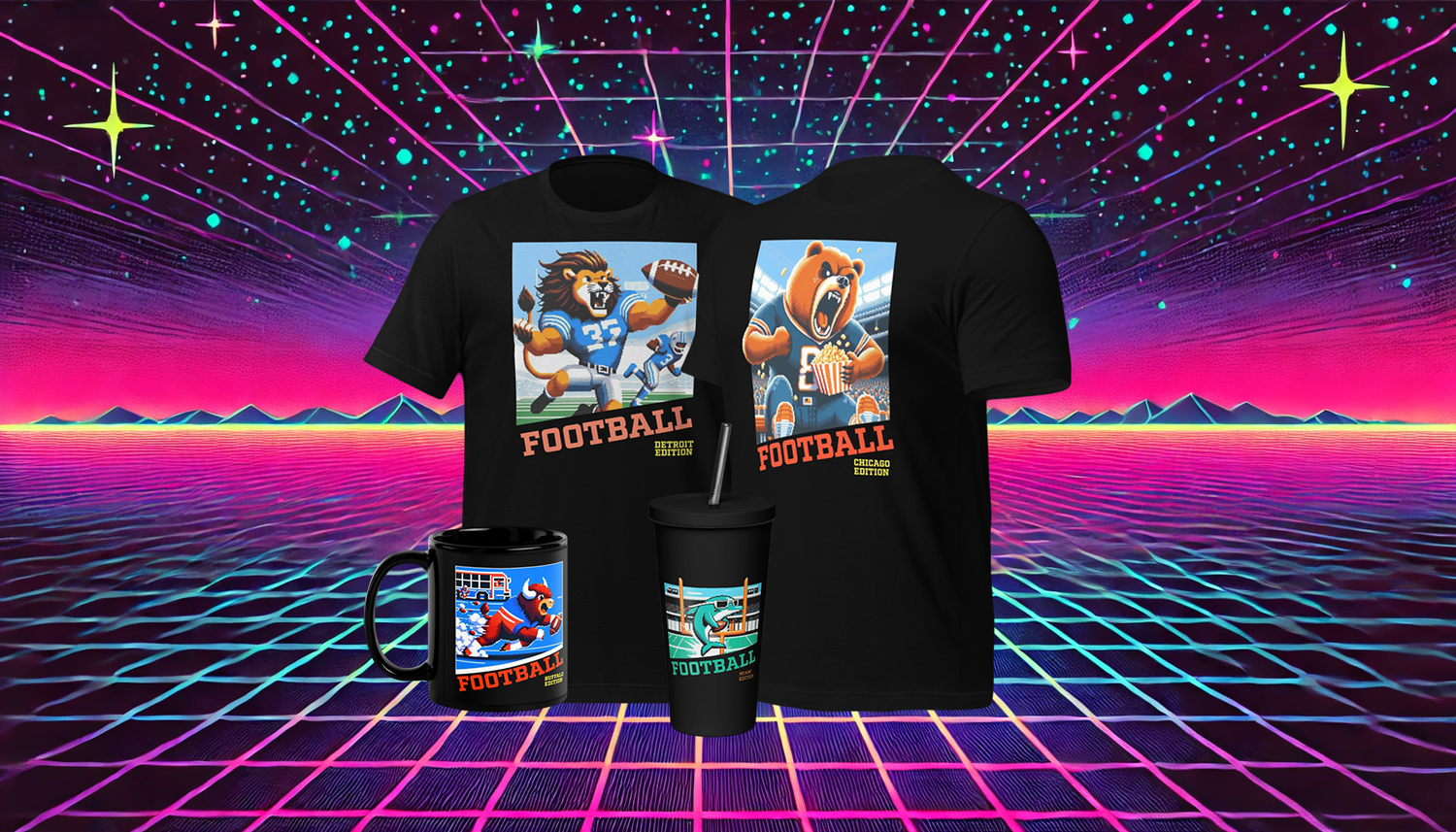 Football Retro Inspired