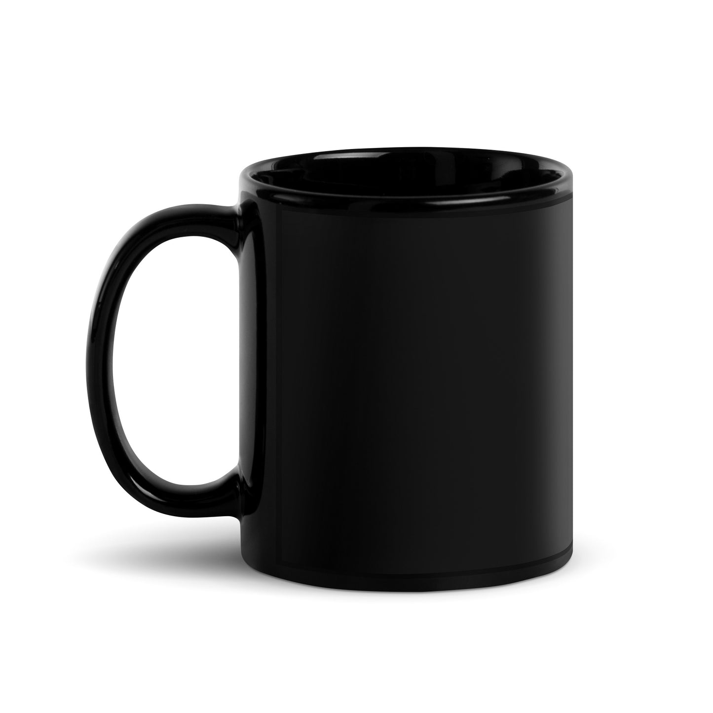 Miami Video Game Football Dolphin Black Glossy Mug