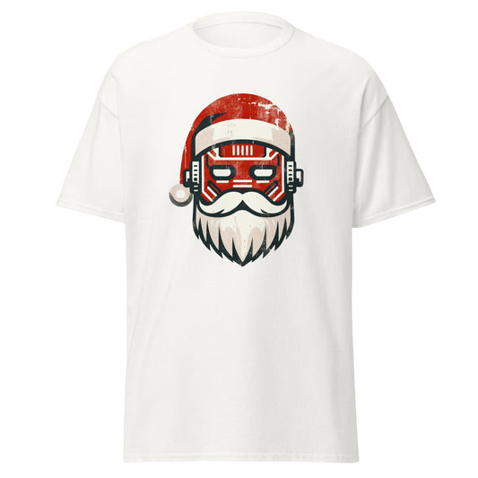 Santa Cyborg Men's Christmas tee