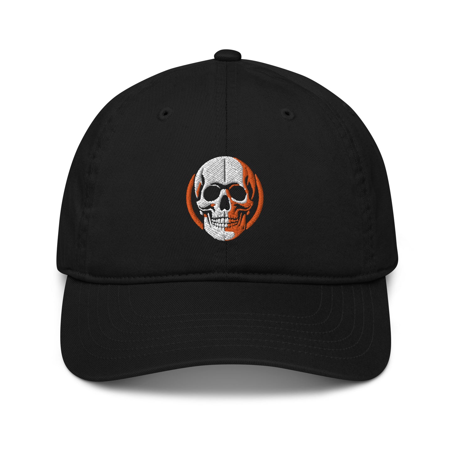 Neon Skull Illusion Organic dad hat
