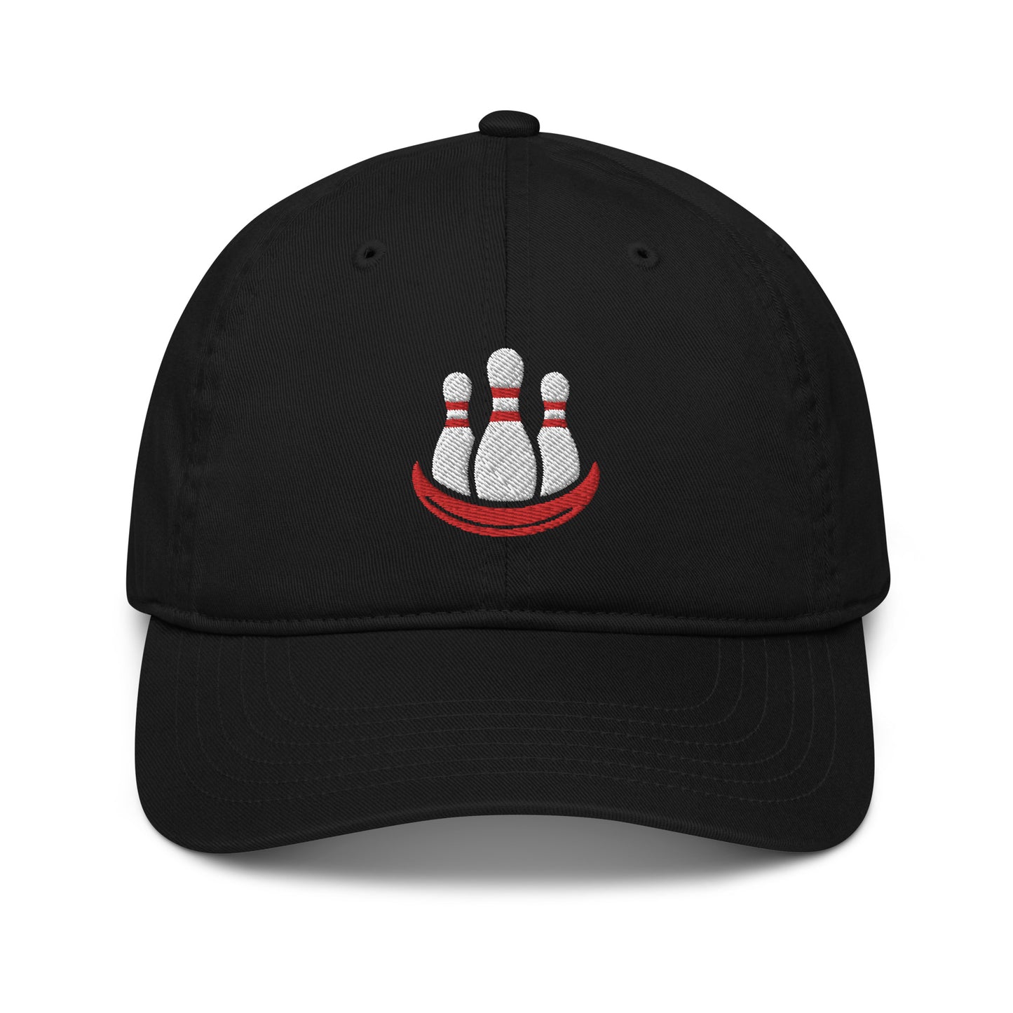 Bowling King Pin Organic dad hat