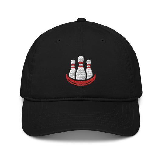 Bowling King Pin Organic dad hat