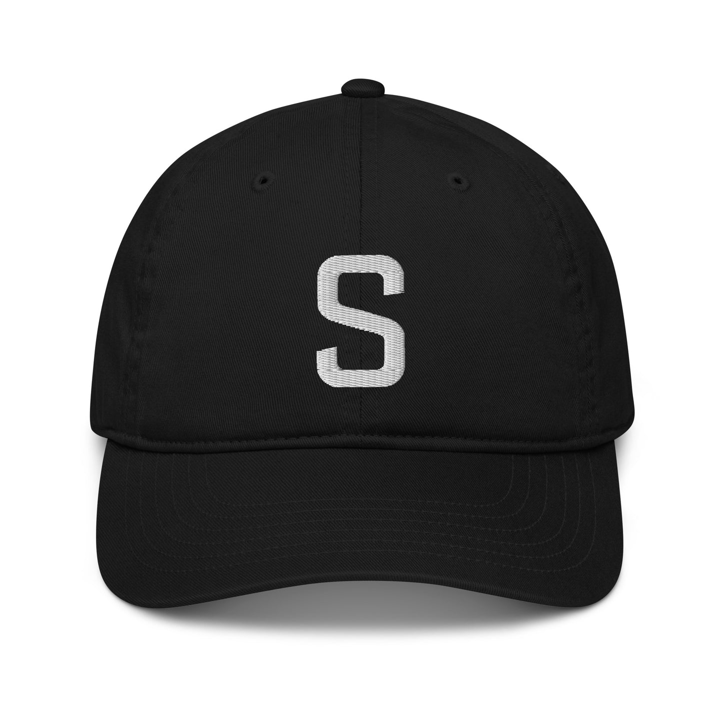 S-Letter Organic Dad Cap | Natural Urban Metropolis SnapBack
