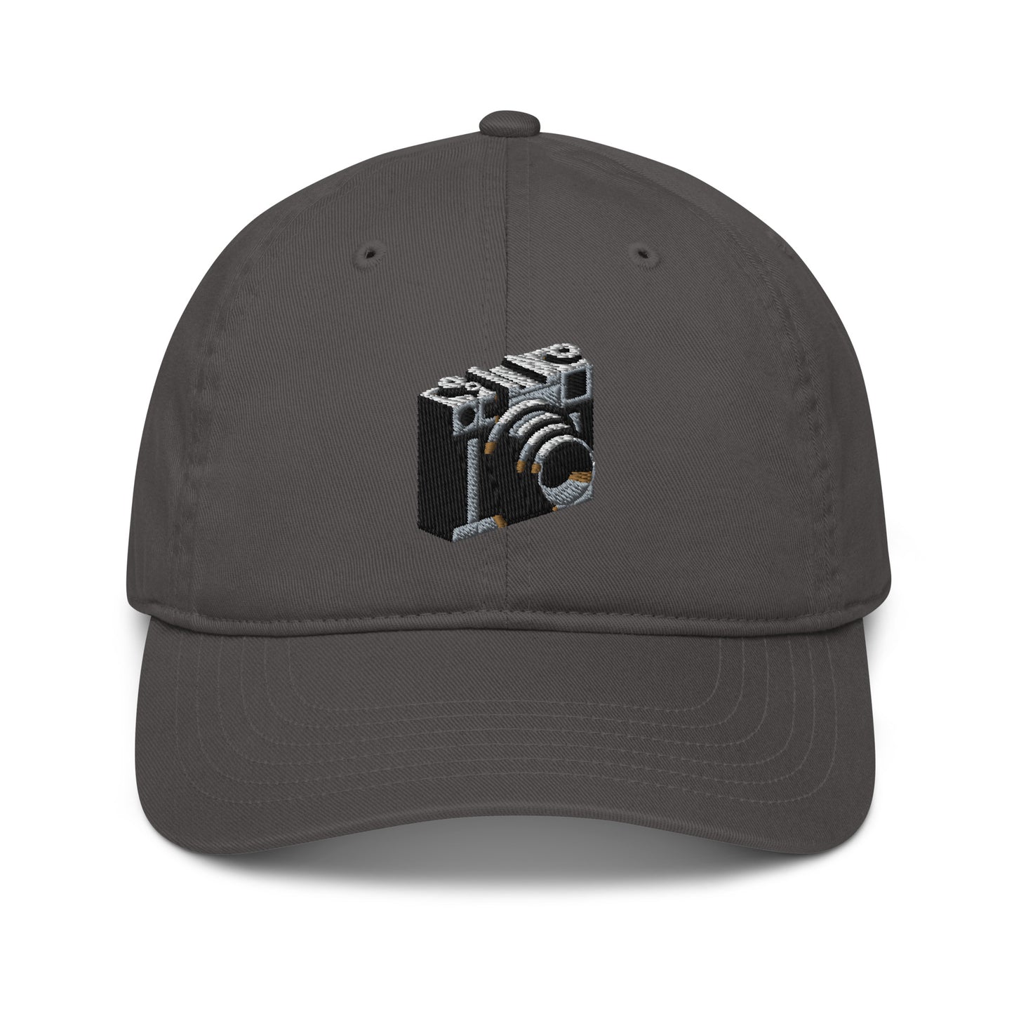 Retro Camera Organic dad hat