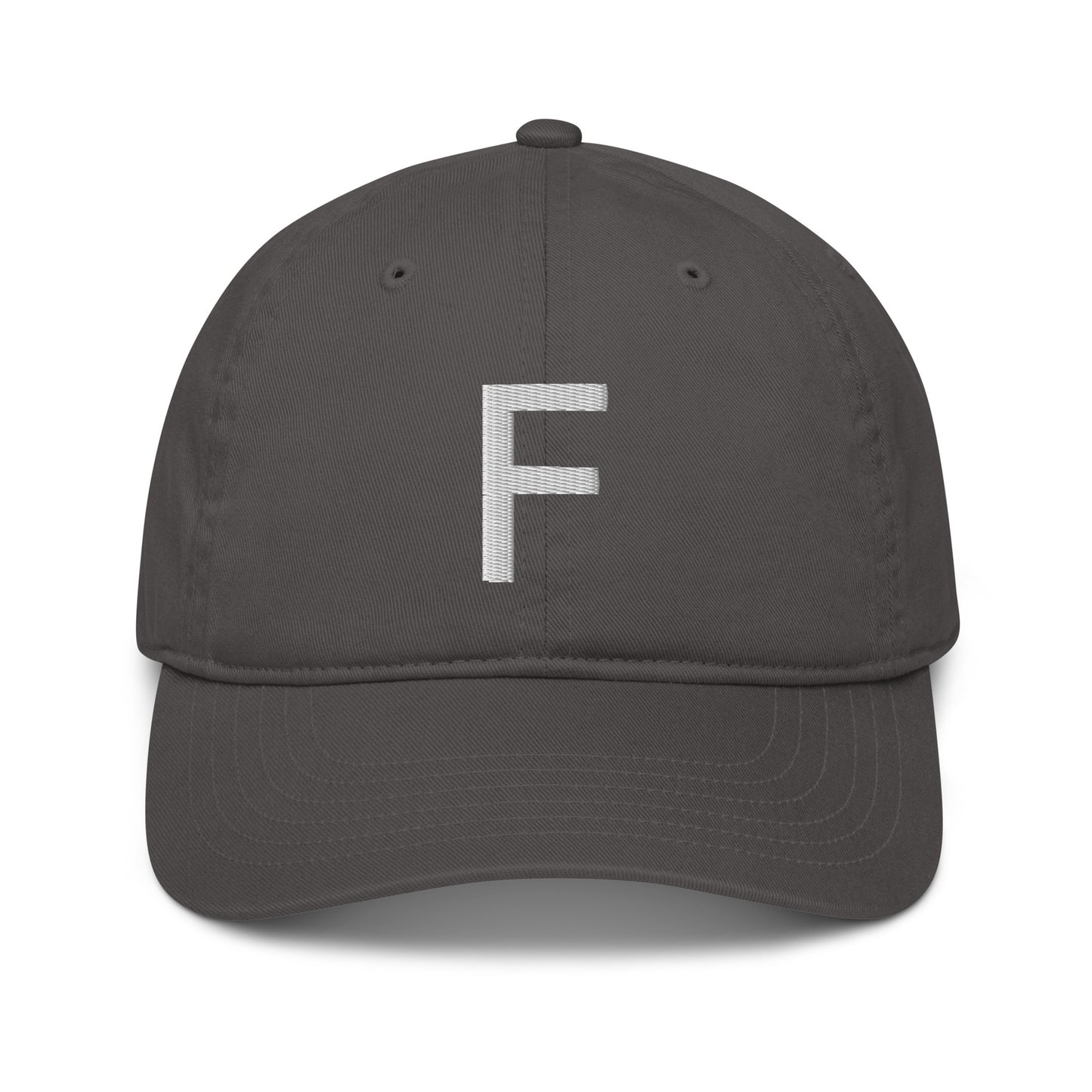 F-Letter Organic Dad Cap | Natural Urban Metropolis SnapBack