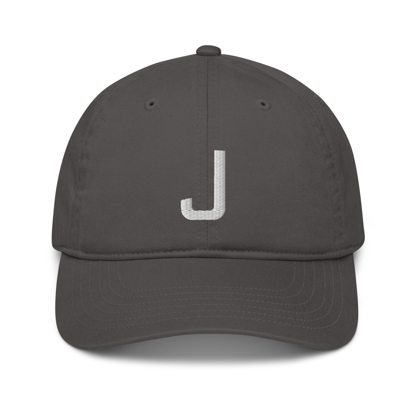 J-Letter Organic Dad Cap | Natural Urban Metropolis SnapBack
