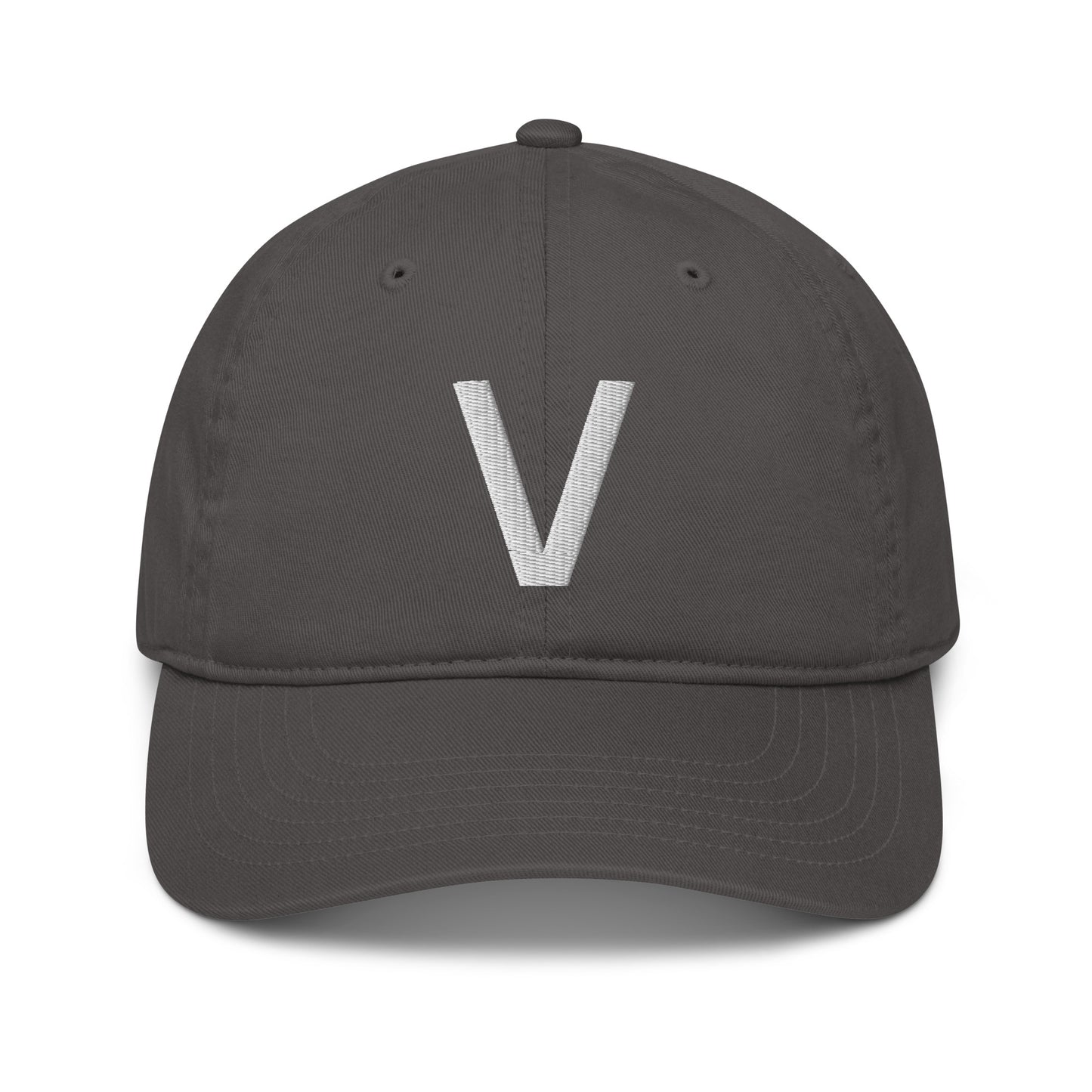 V-Letter Organic Dad Cap | Natural Urban Metropolis SnapBack