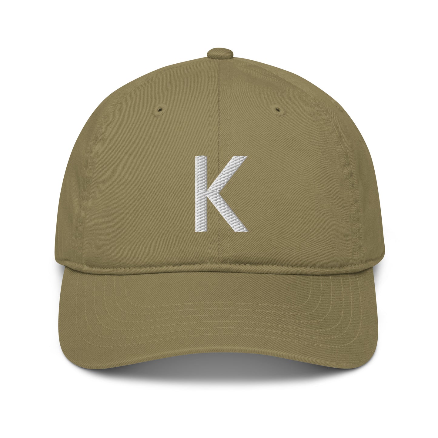 K-Letter Organic Dad Cap | Natural Urban Metropolis SnapBack