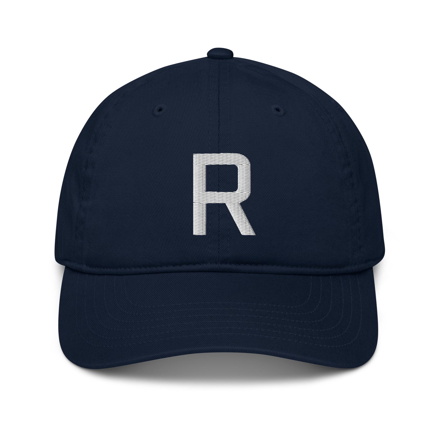 R-Letter Organic Dad Cap | Natural Urban Metropolis SnapBack