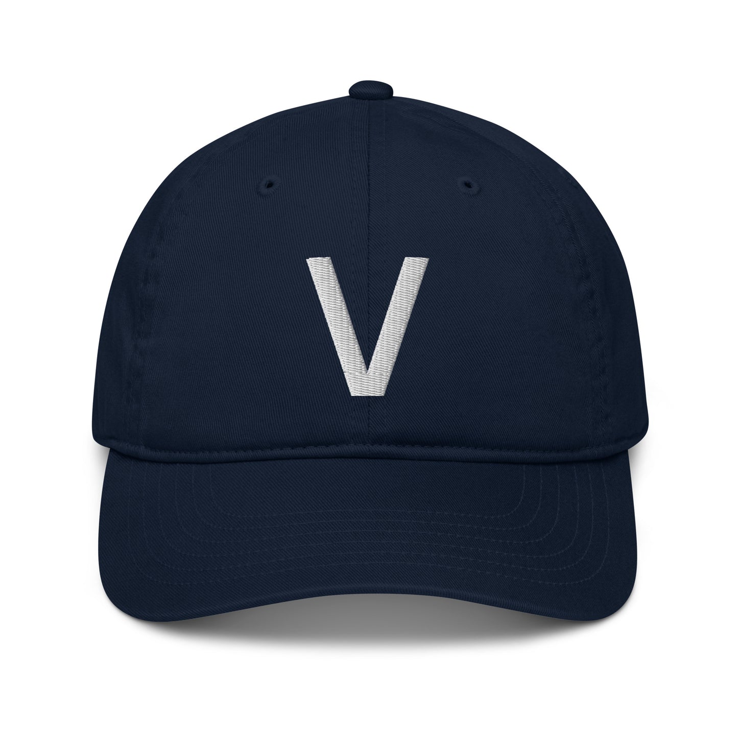 V-Letter Organic Dad Cap | Natural Urban Metropolis SnapBack