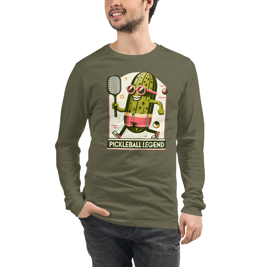 Pickleball Legend Unisex Long Sleeve Tee