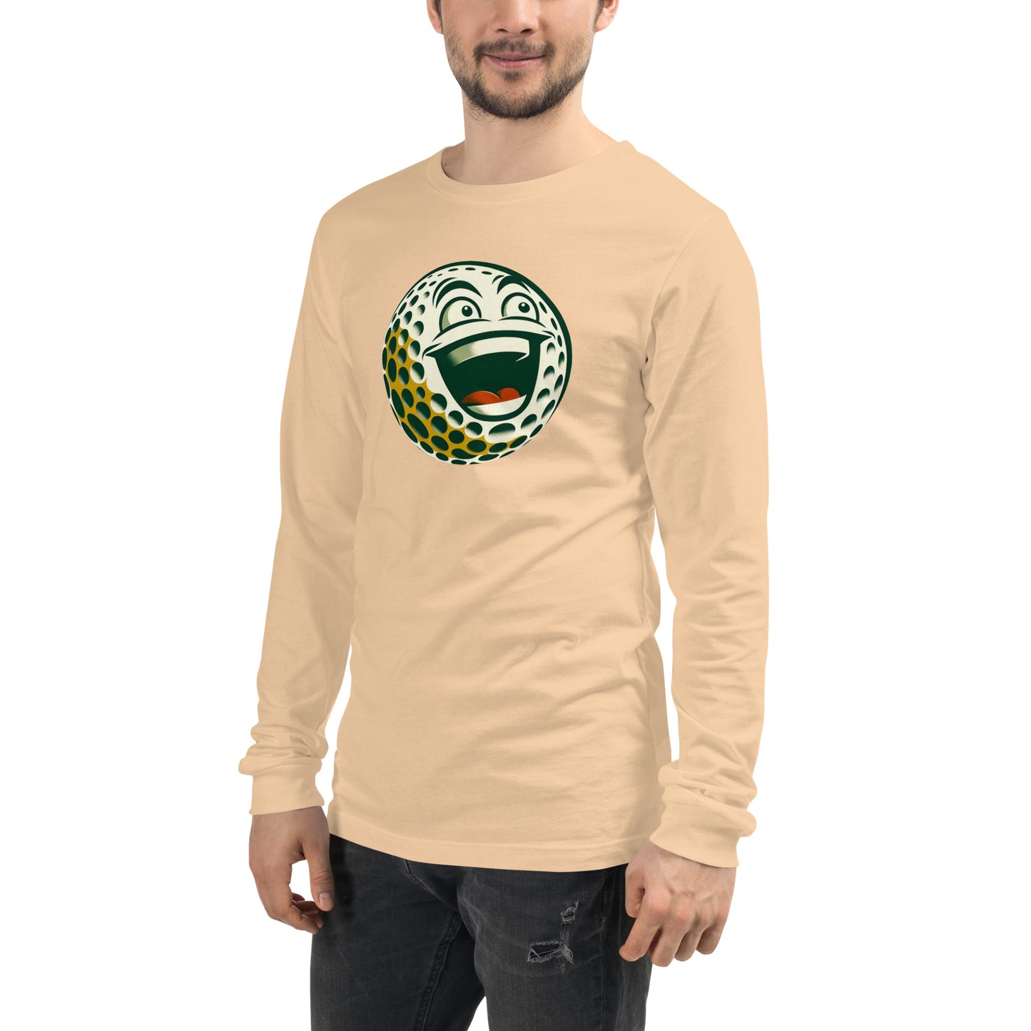 Overly Enthusiastic Golf Ball Unisex Long Sleeve Tee