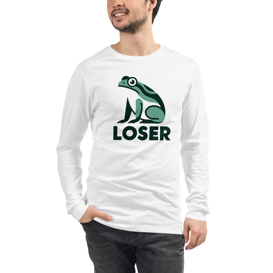 Frog Outcast: A Sub Pop Grunge Punk Rock Loser Unisex Long Sleeve Tee