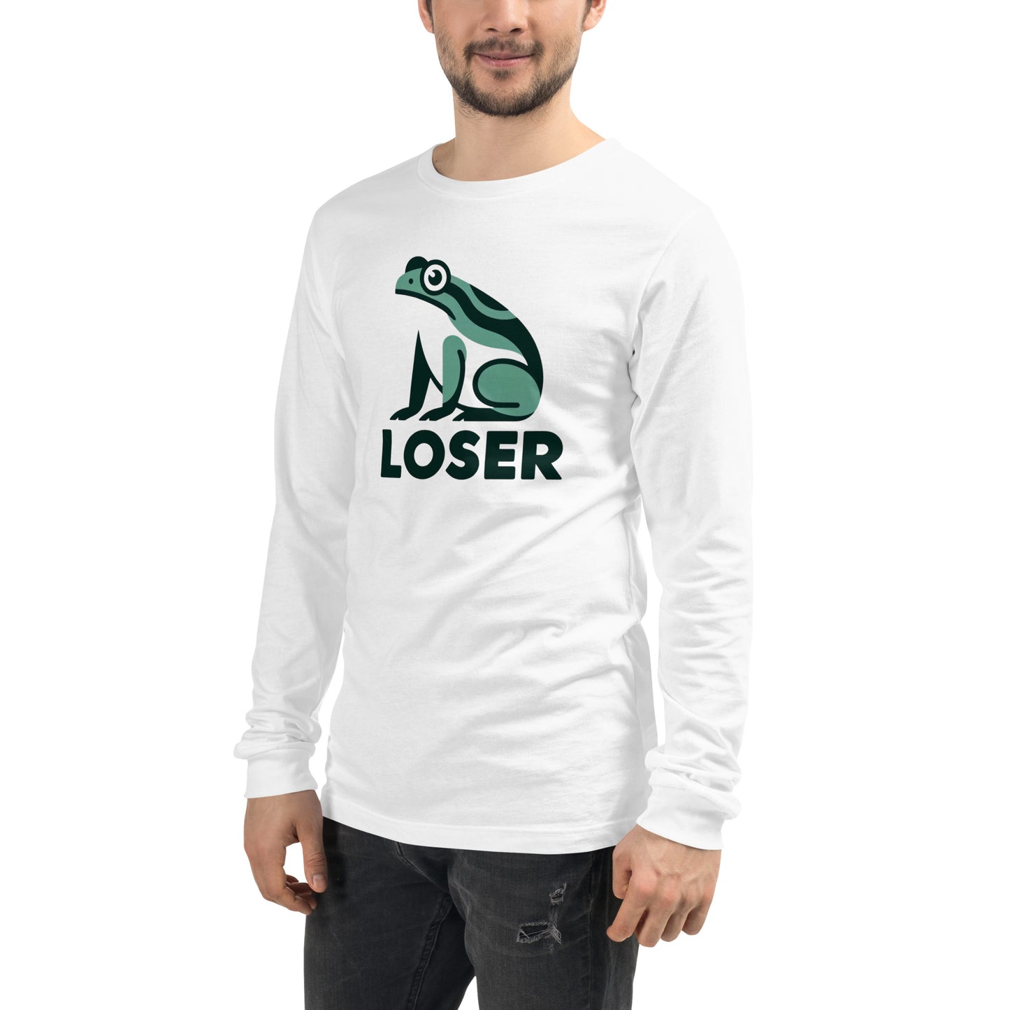 Frog Outcast: A Sub Pop Grunge Punk Rock Loser Unisex Long Sleeve Tee