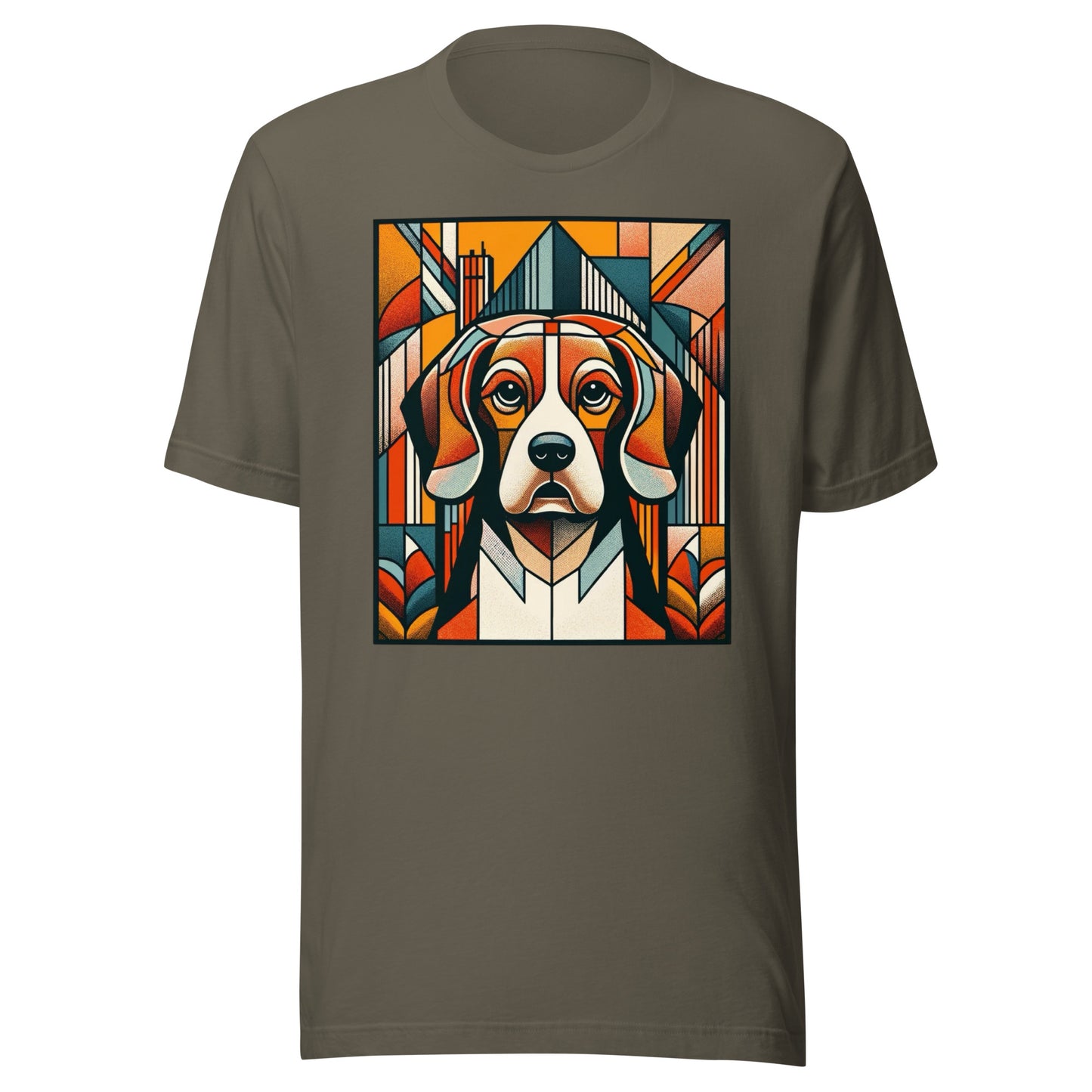 Iron Paws: Beagle Dog Urban Scout Unisex t-shirt