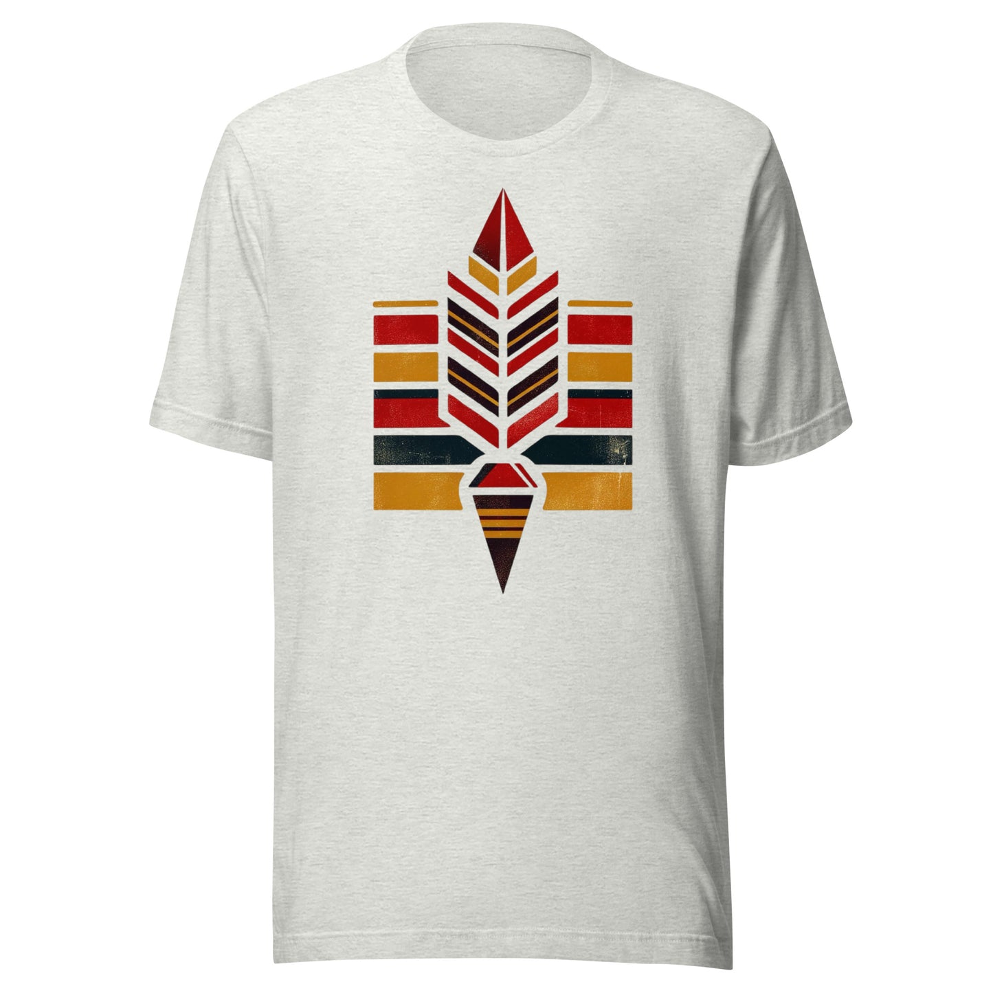 Kansas City Gridiron: Heartland Arrowheads - Retro Football Tapestry Series Unisex t-shirt