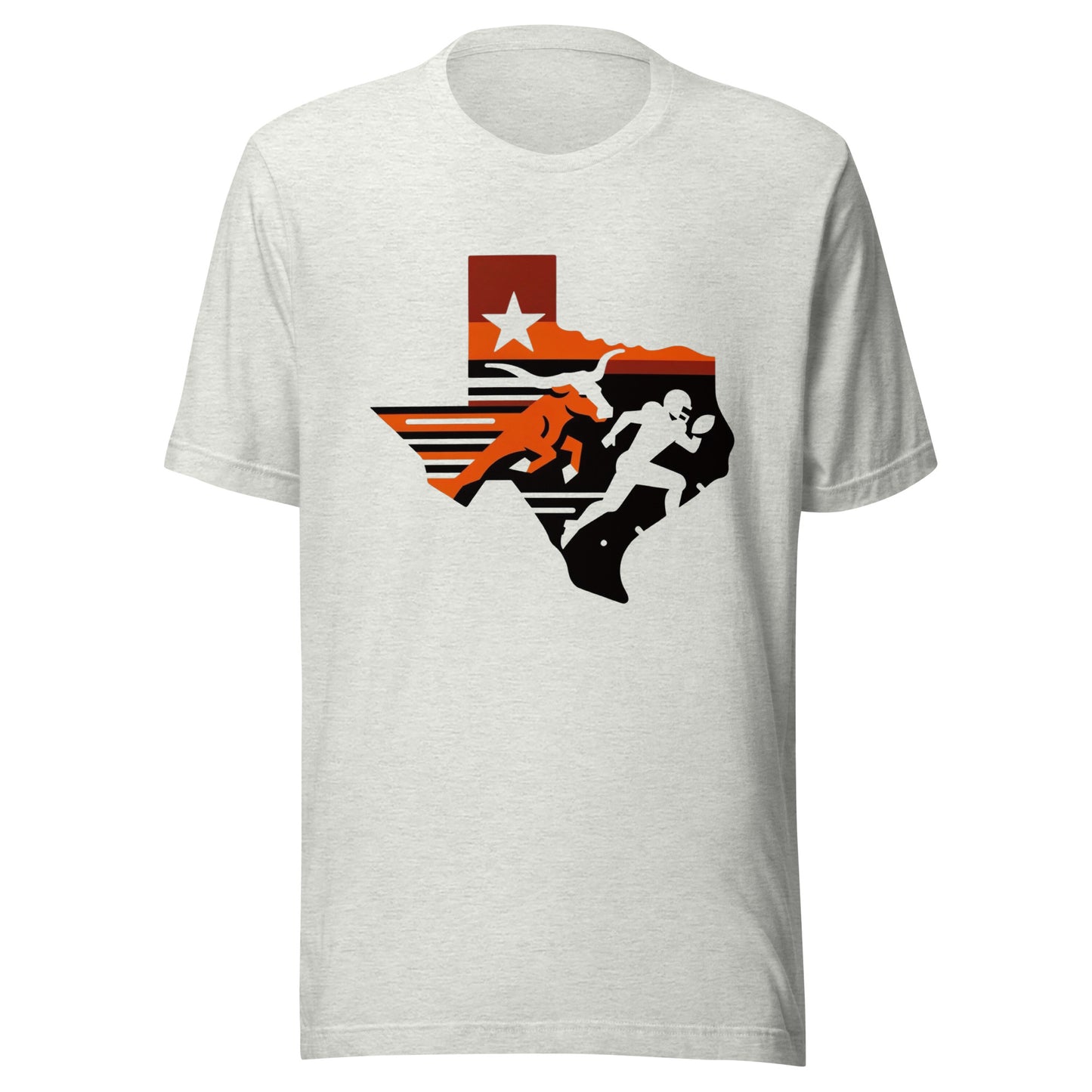 Austin Football Dominance Vintage Rustic College Baller Collection Unisex Tee
