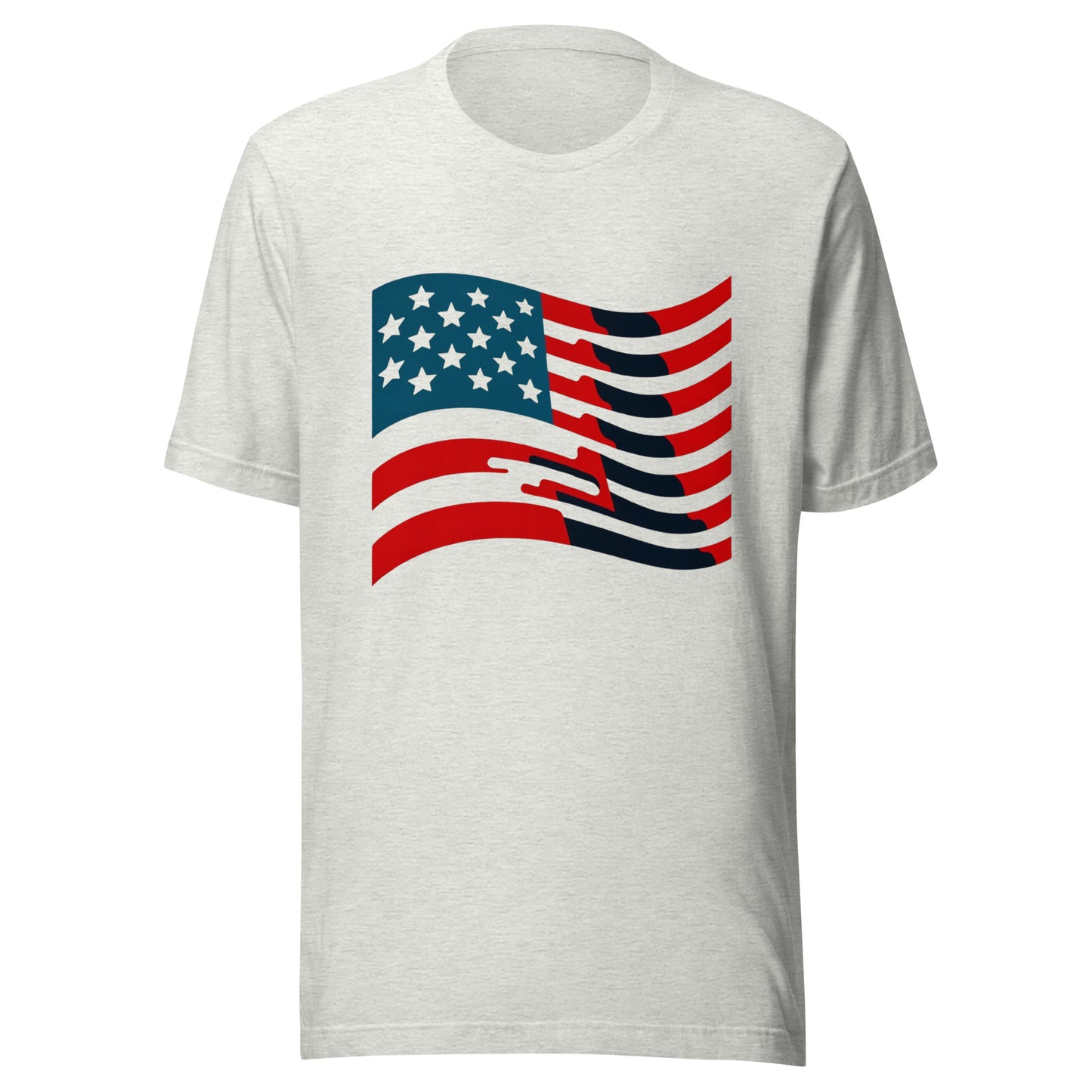 American Flag USA Minimalist Unisex t-shirt