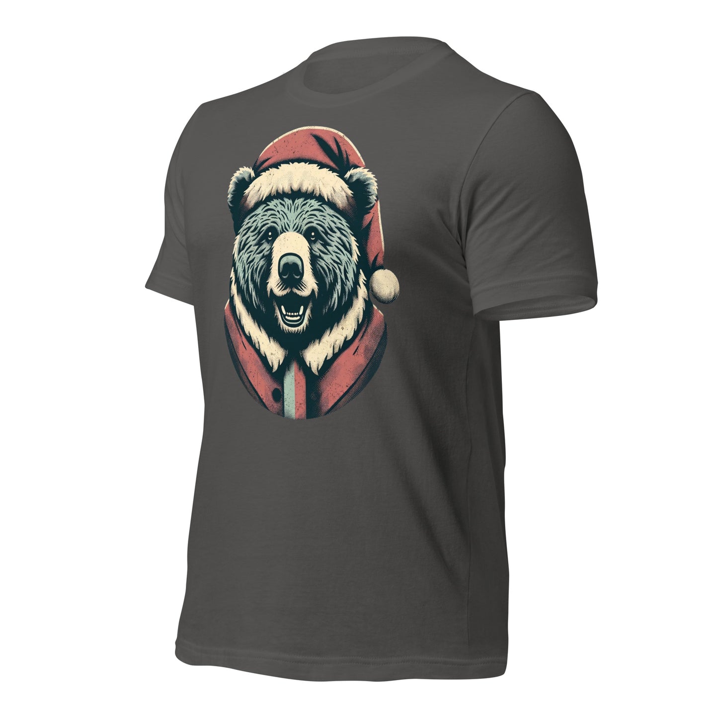 Bear-ly Merry: Rustic Christmas Retreat with Santa's Fuzziest Helpers Unisex t-shirt
