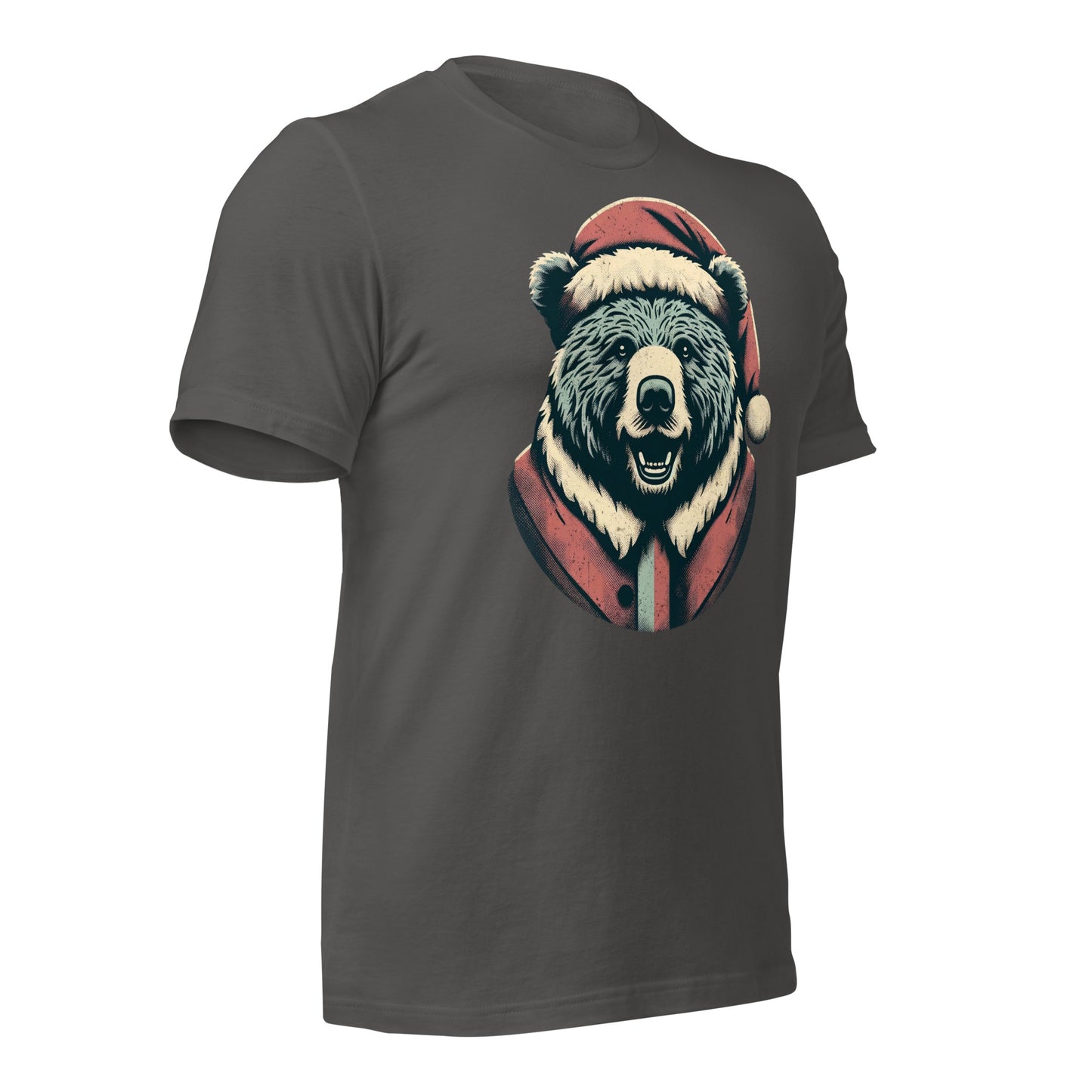 Bear-ly Merry: Rustic Christmas Retreat with Santa's Fuzziest Helpers Unisex t-shirt