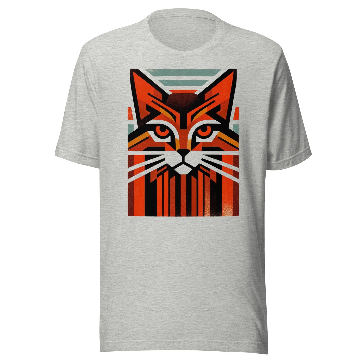 Iron Paws: Abyssinian Cat Essence - Reddish-Brown Ticking Triumph Unisex t-shirt