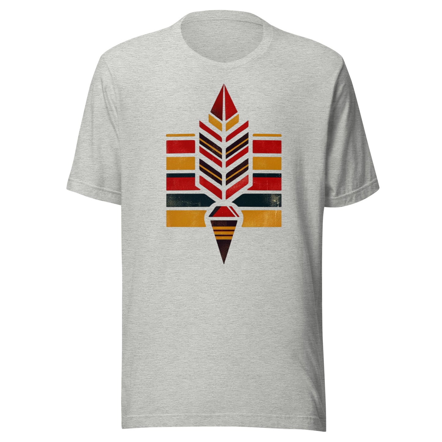 Kansas City Gridiron: Heartland Arrowheads - Retro Football Tapestry Series Unisex t-shirt
