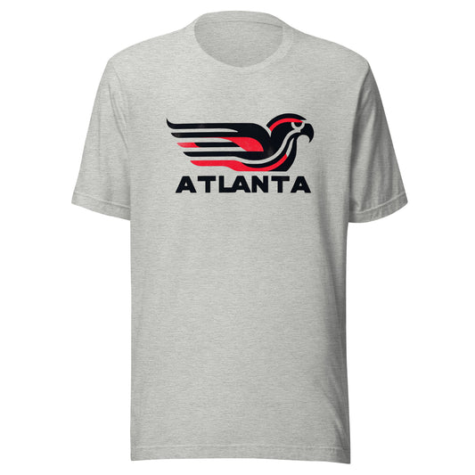 Atlanta Gridiron: Skyline Birds - Retro Football Tapestry Series Unisex t-shirt