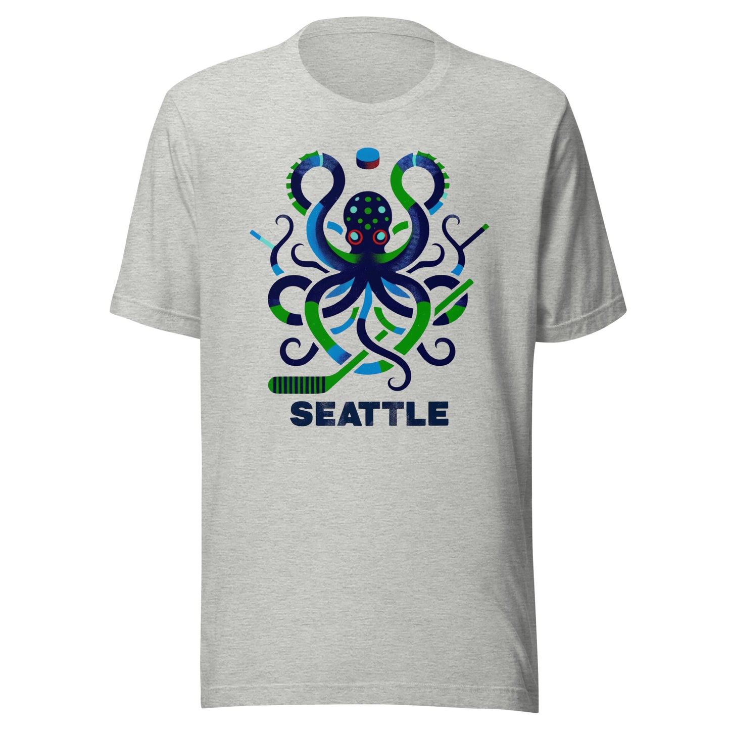 Seattle Rink Roots: The Urban Vintage Hockey Collection Unisex t-shirt