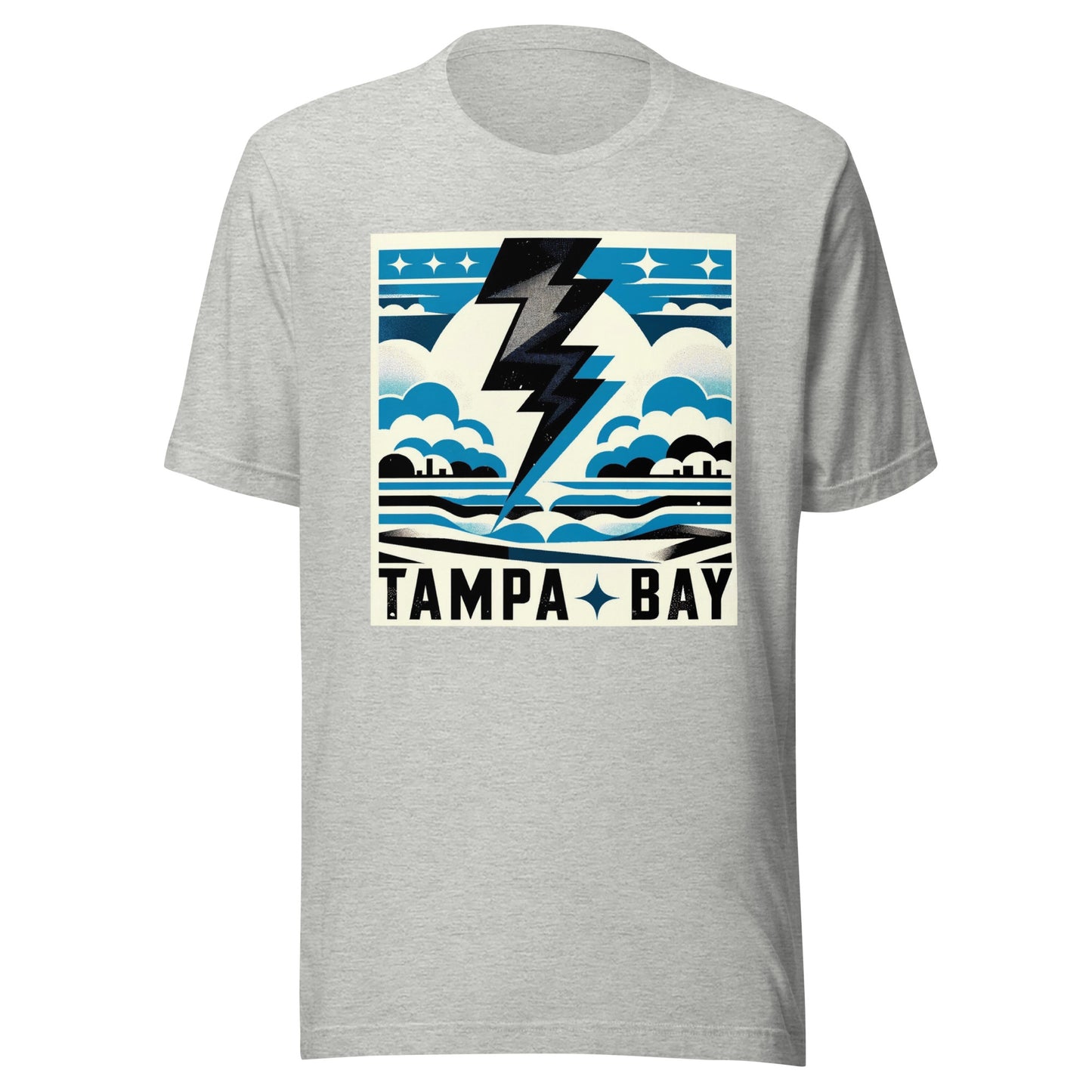Tampa Bay Rink Roots: The Urban Vintage Hockey Collection Unisex t-shirt