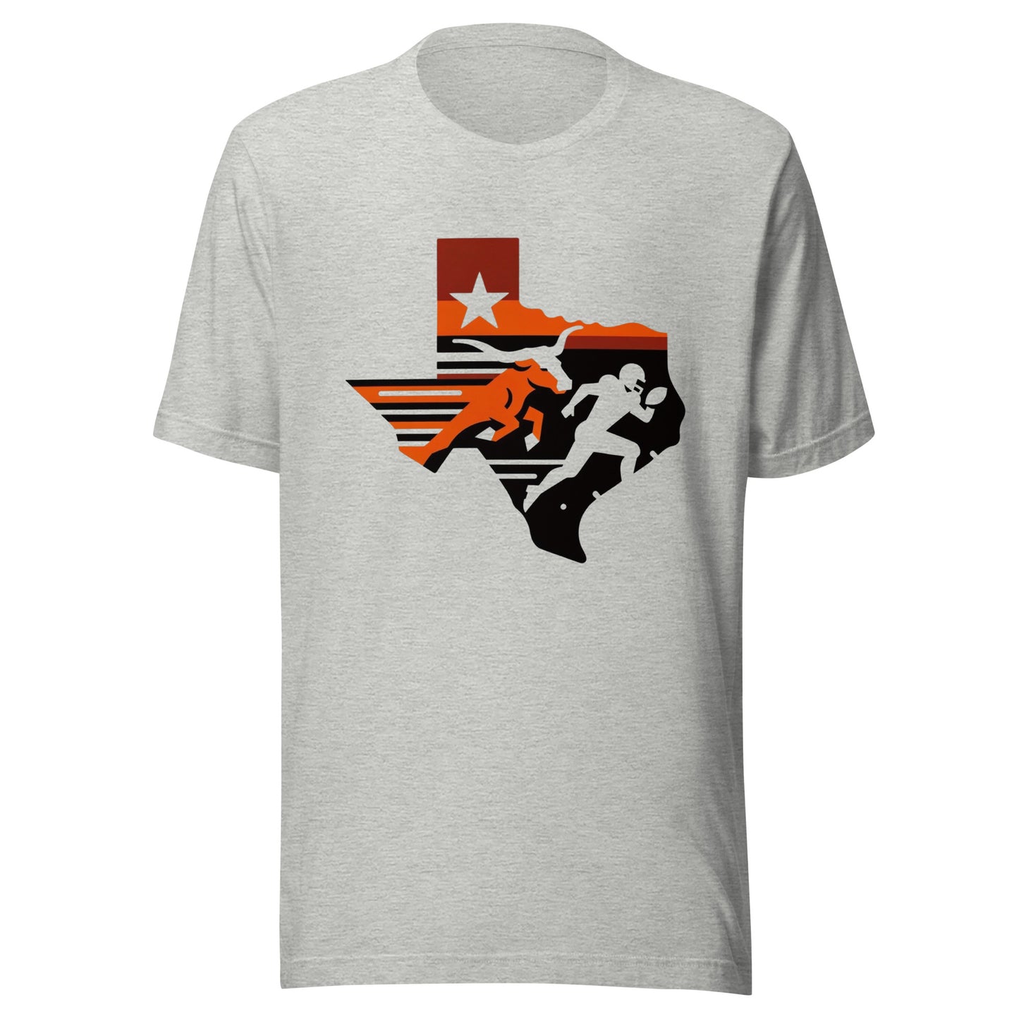 Austin Football Dominance Vintage Rustic College Baller Collection Unisex Tee