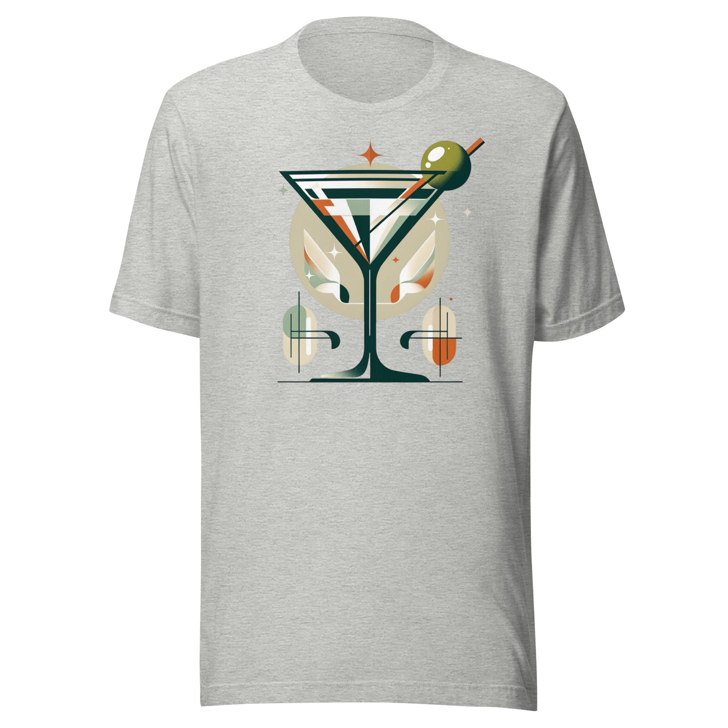 Martini ‘Full Send Saturday’ Mid-Century Modern Drinks Series Unisex t-shirt