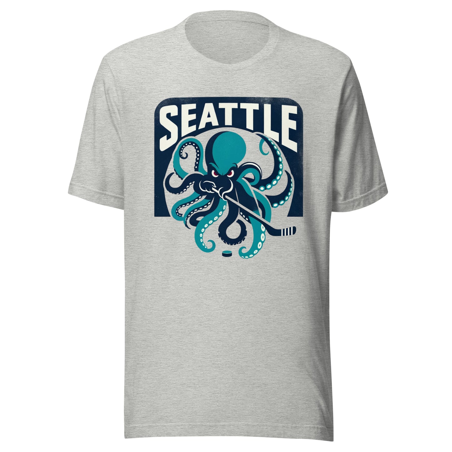Seattle Hockey Face Off Unisex t-shirt