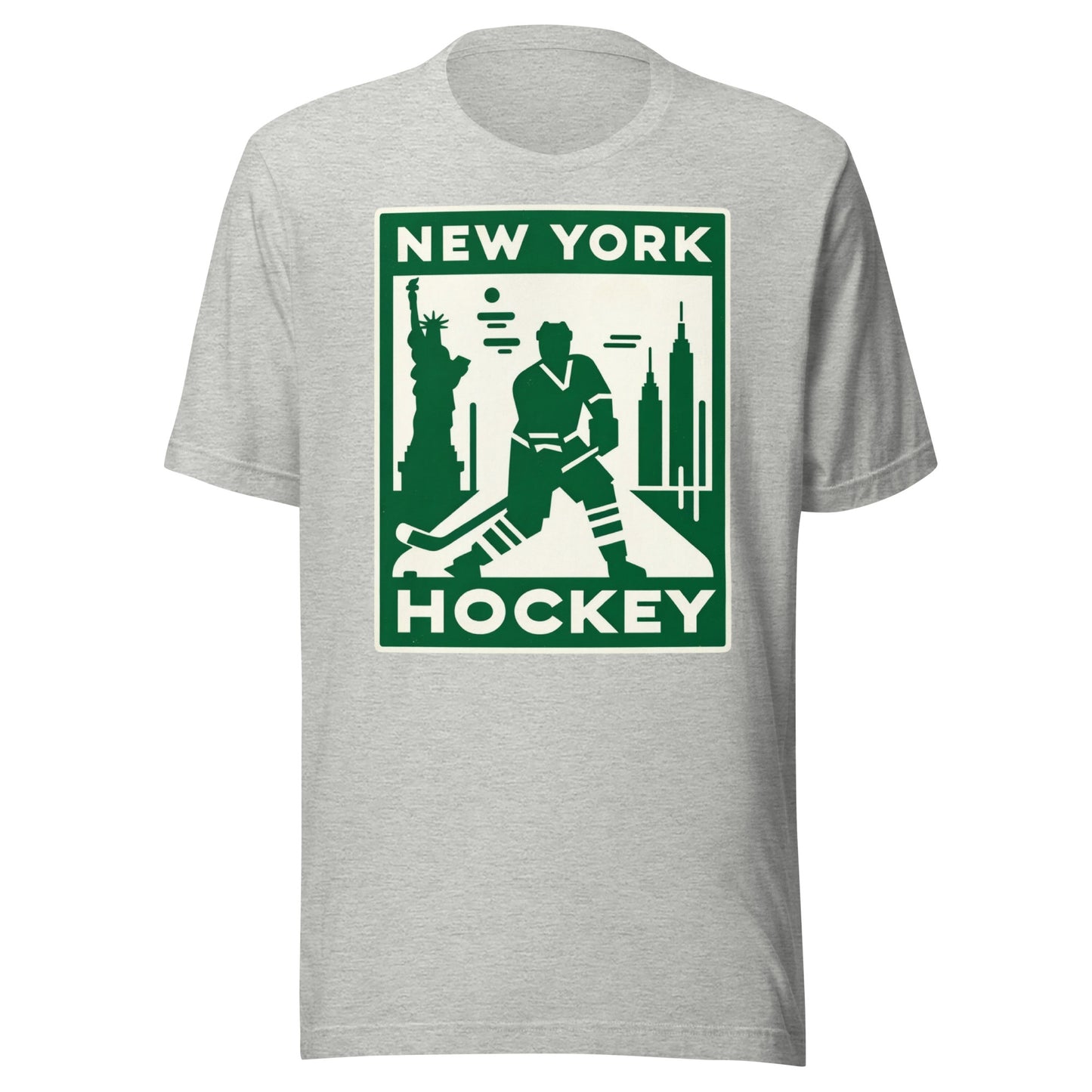 New York Hockey St. Patrick’s Day Special Minimalist Unisex t-shirt