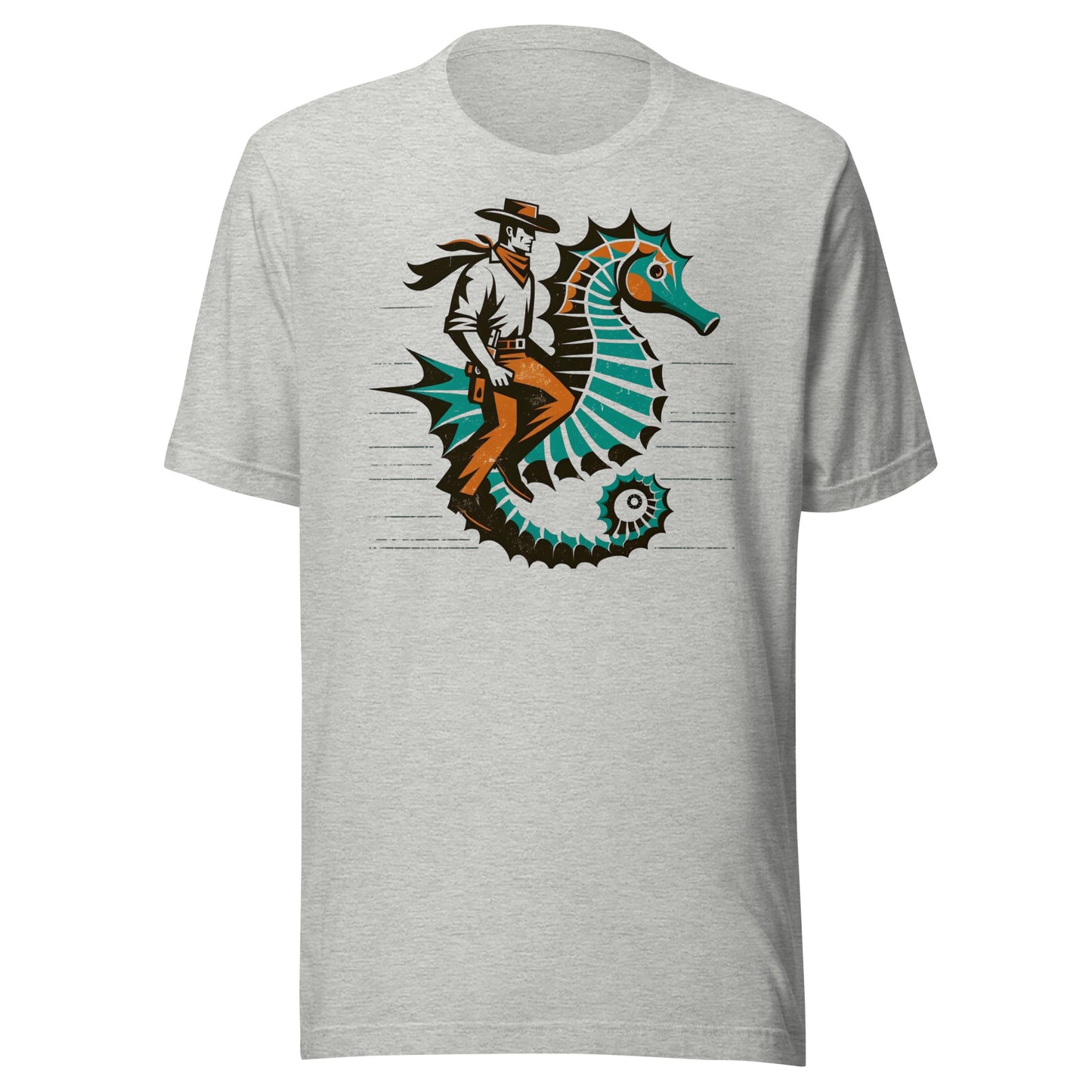 Cowboy Seahorse Sea Adventure Unisex t-shirt