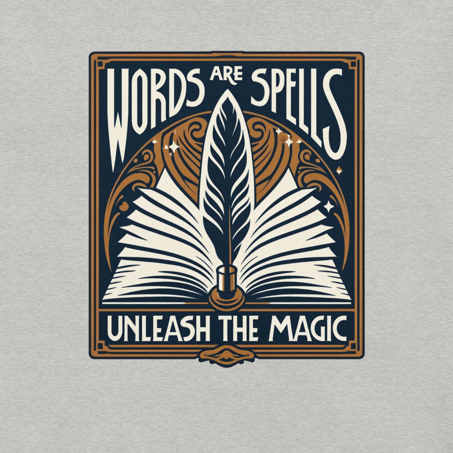 Words are Spells - Unleash the Magic Unisex t-shirt