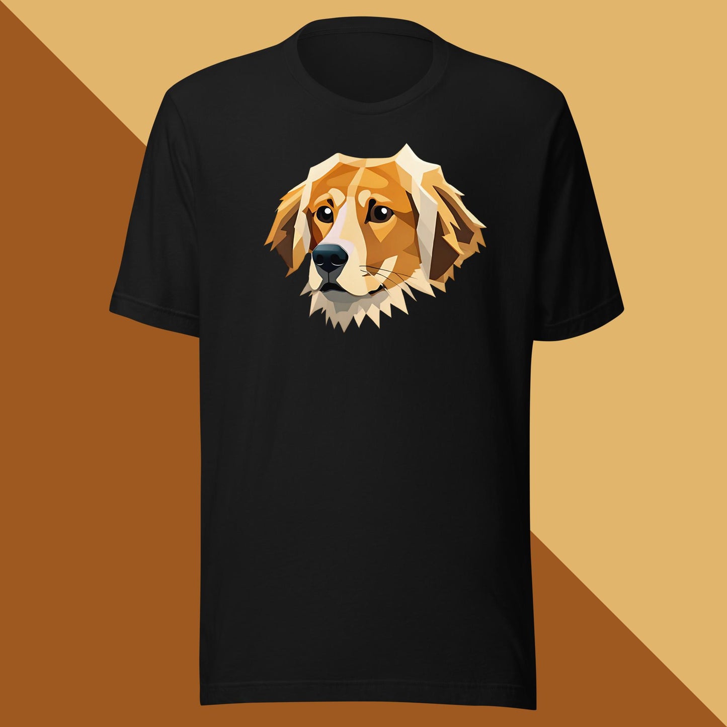 Natural Urban Metropolis - Bold Golden Retriever Spirit