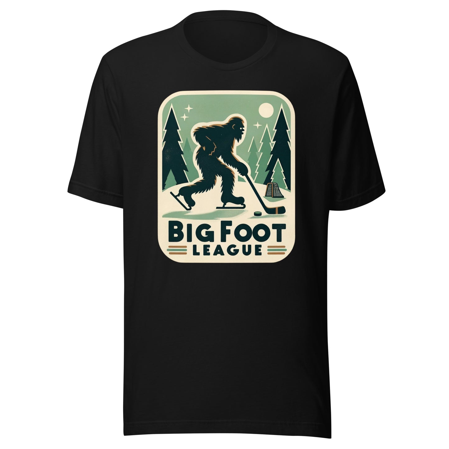 Bigfoot League Hockey Unisex t-shirt
