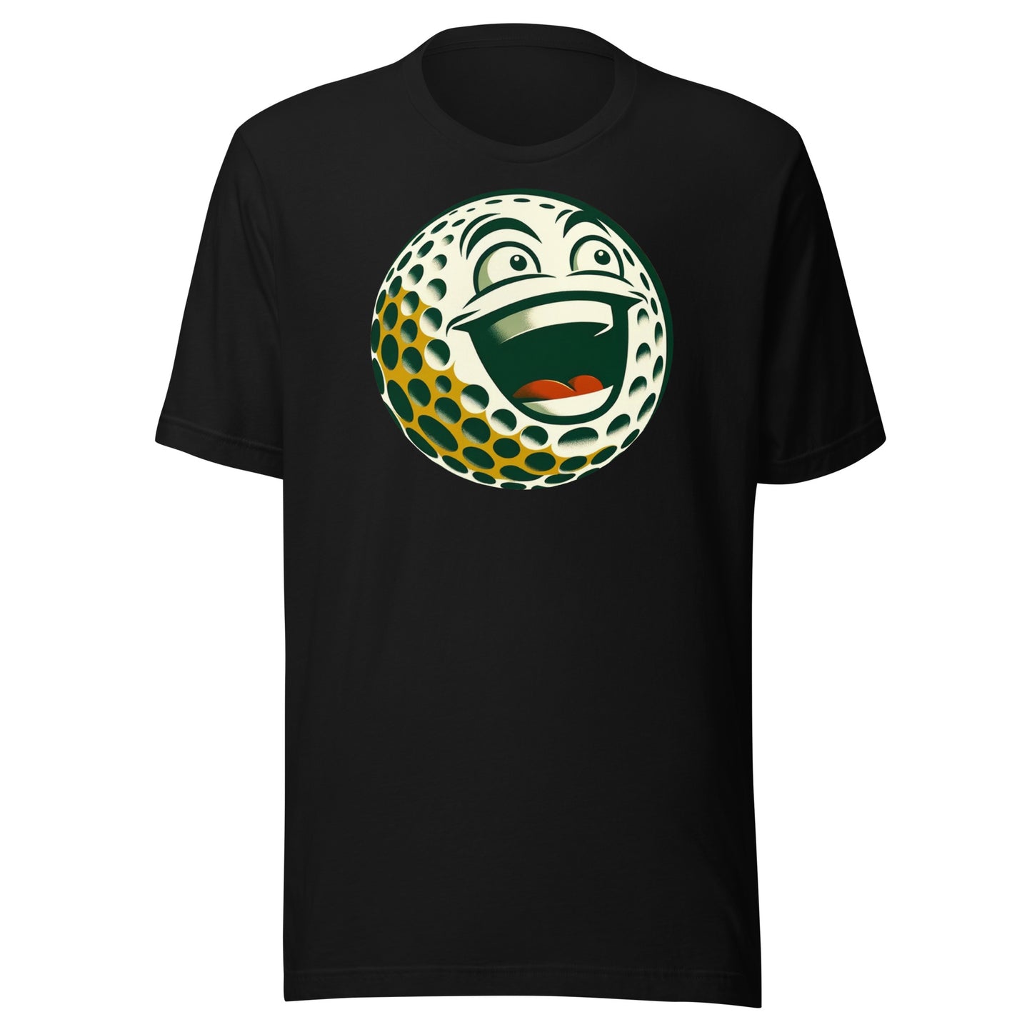Overly Enthusiastic Golf Ball Unisex t-shirt