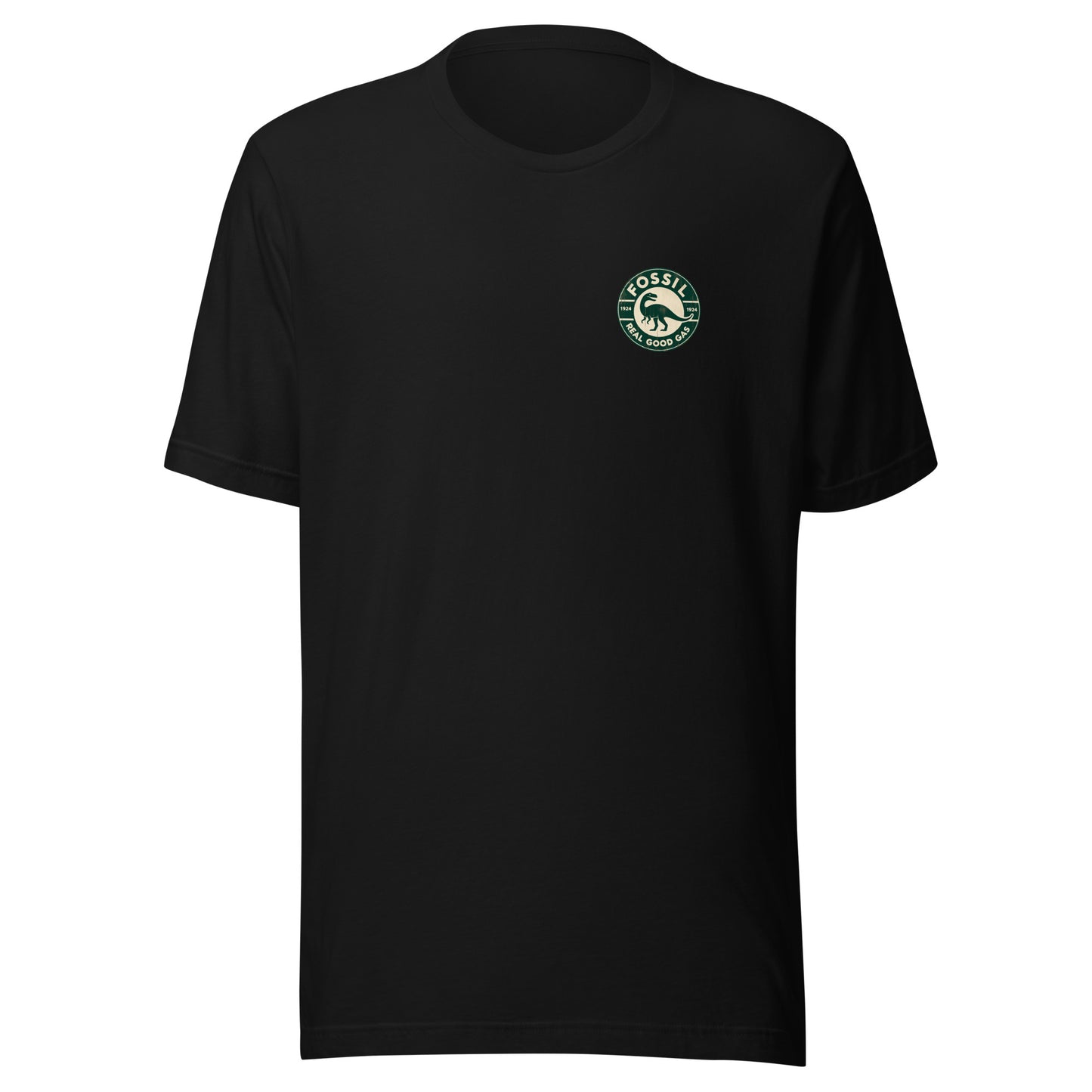 Fossil Gasoline Real Good Gas - Dinosaur Unisex t-shirt