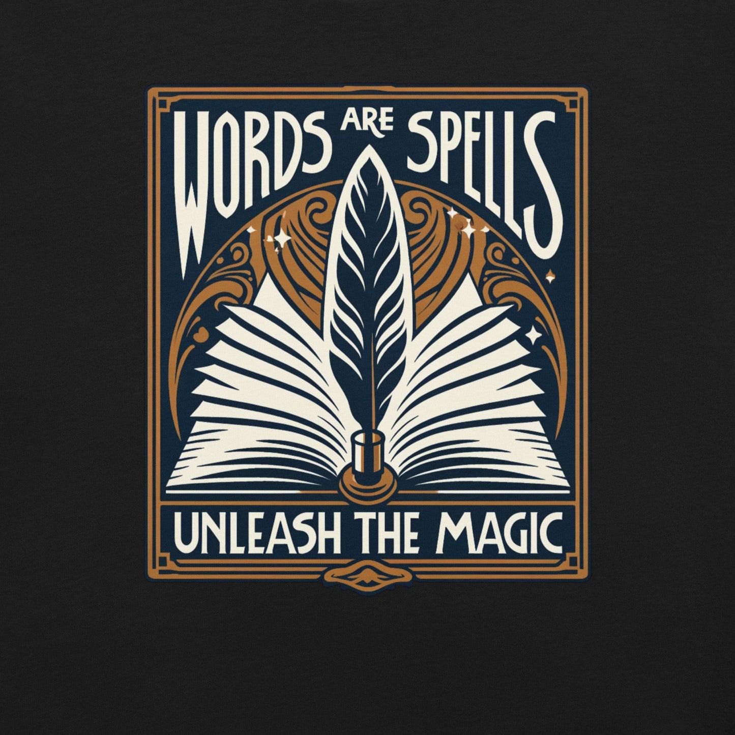 Words are Spells - Unleash the Magic Unisex t-shirt
