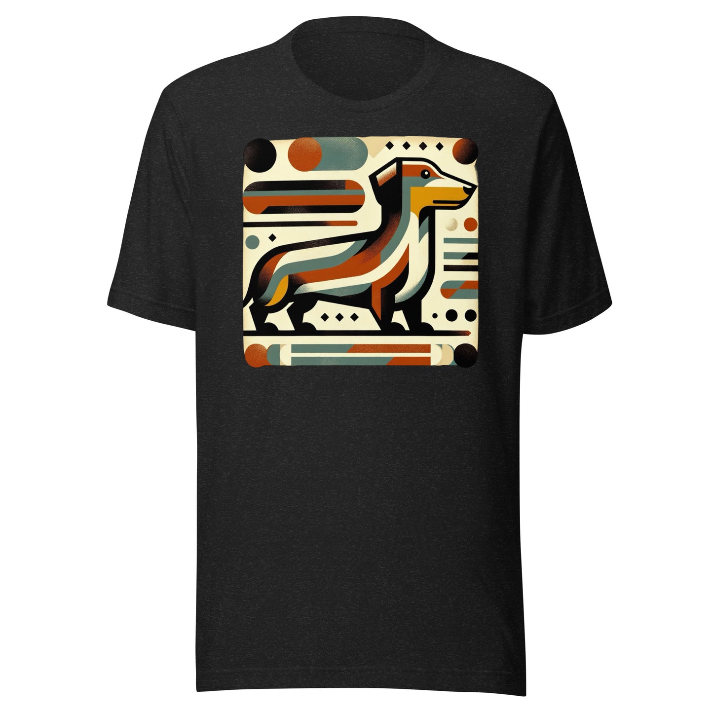Iron Paws: Dachshund Dog Dash - Swirling Sienna Speed Unisex t-shirt