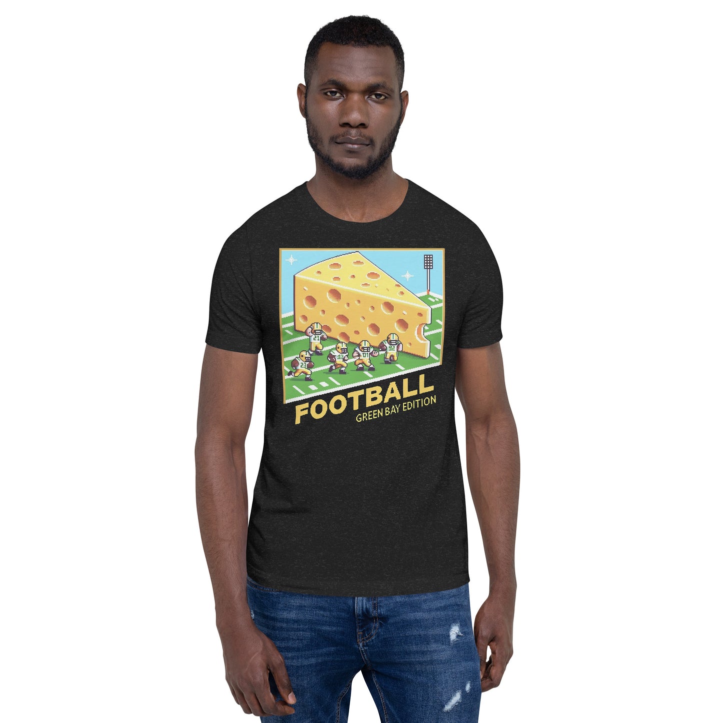 Green Bay Video Game Football Big Cheese Graphic Unisex t-shirt