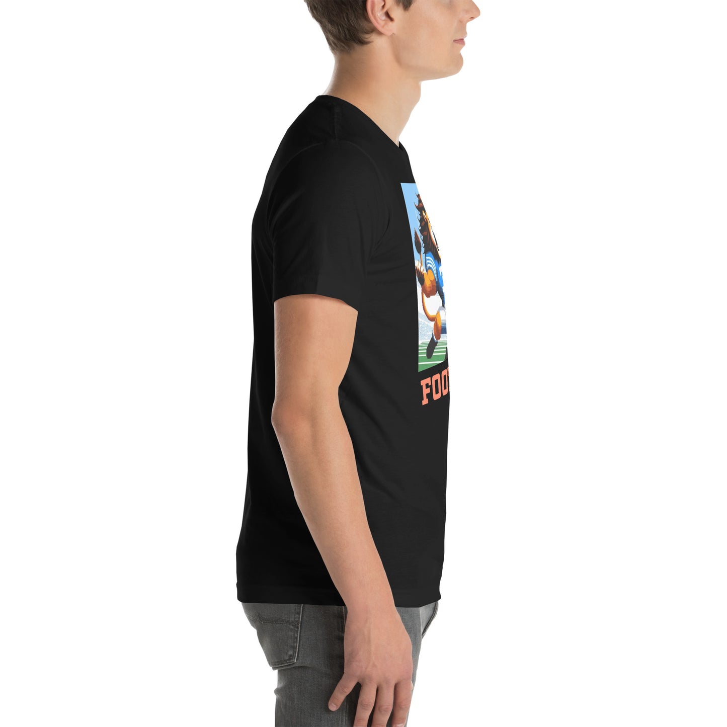 Detroit Video Game Football Grrreat Catch Graphic Unisex t-shirt