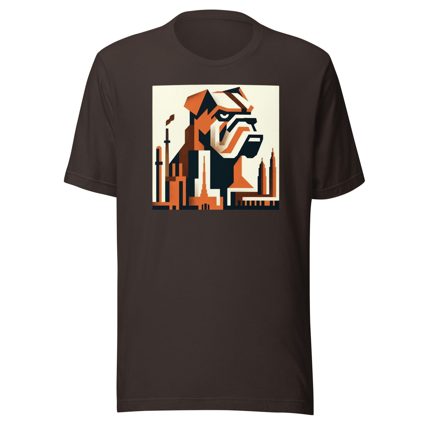 Cleveland Gridiron: Lakeshore Guardians - Retro Football Tapestry Series Unisex t-shirt