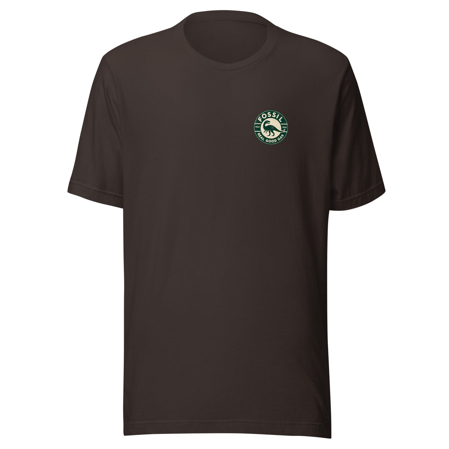 Fossil Gasoline Real Good Gas - Dinosaur Unisex t-shirt