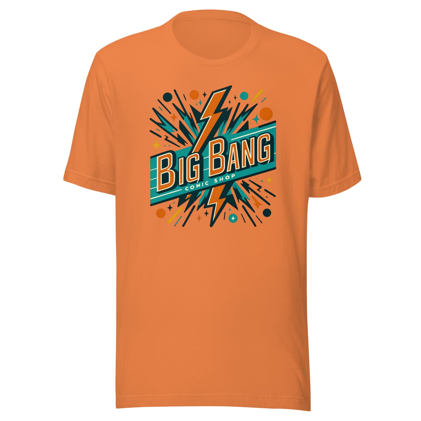 Big Bang Comic Shop - Your Ultimate Destination for Comics Unisex t-shirt
