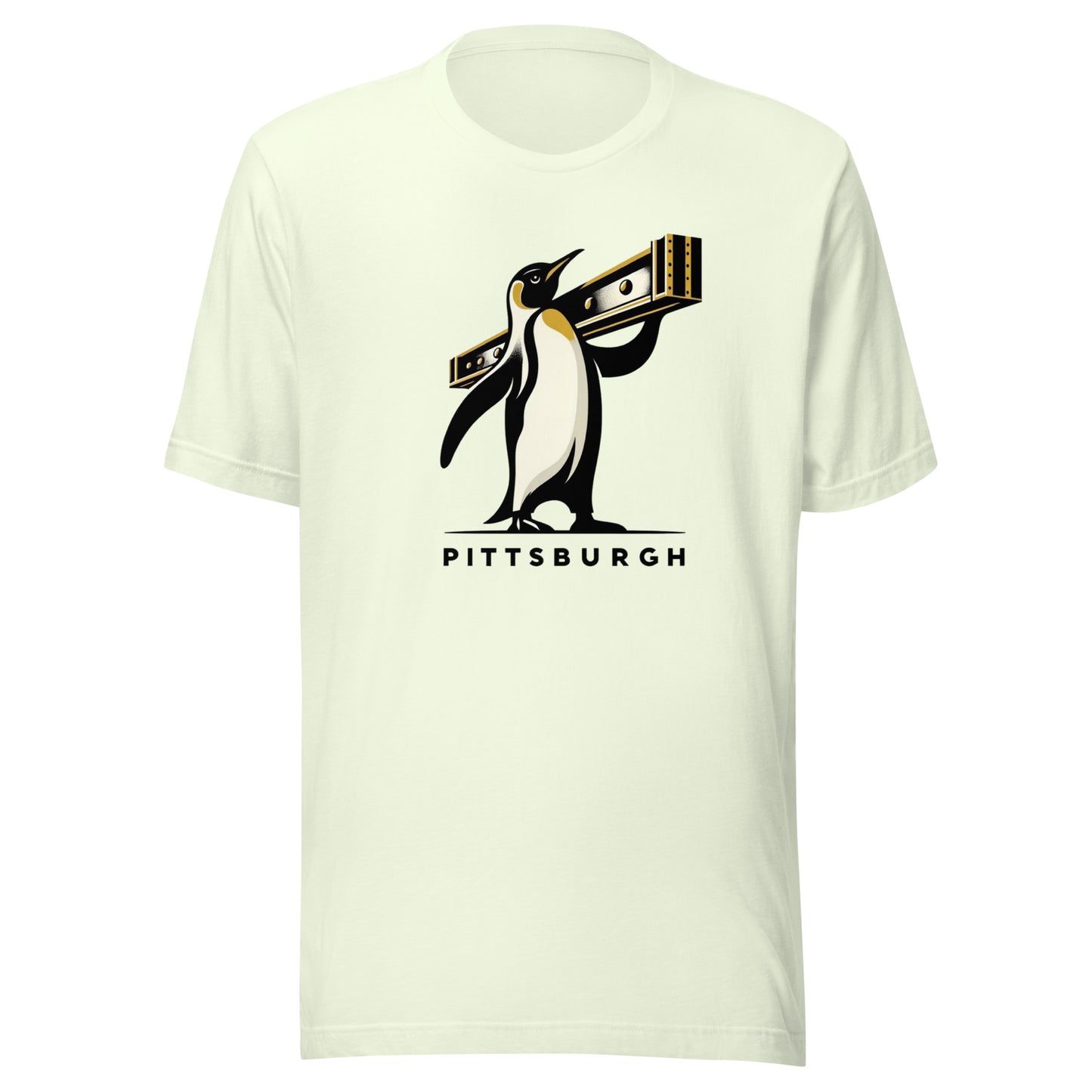 Pittsburgh Rink Roots: The Urban Vintage Hockey Collection Unisex t-shirt