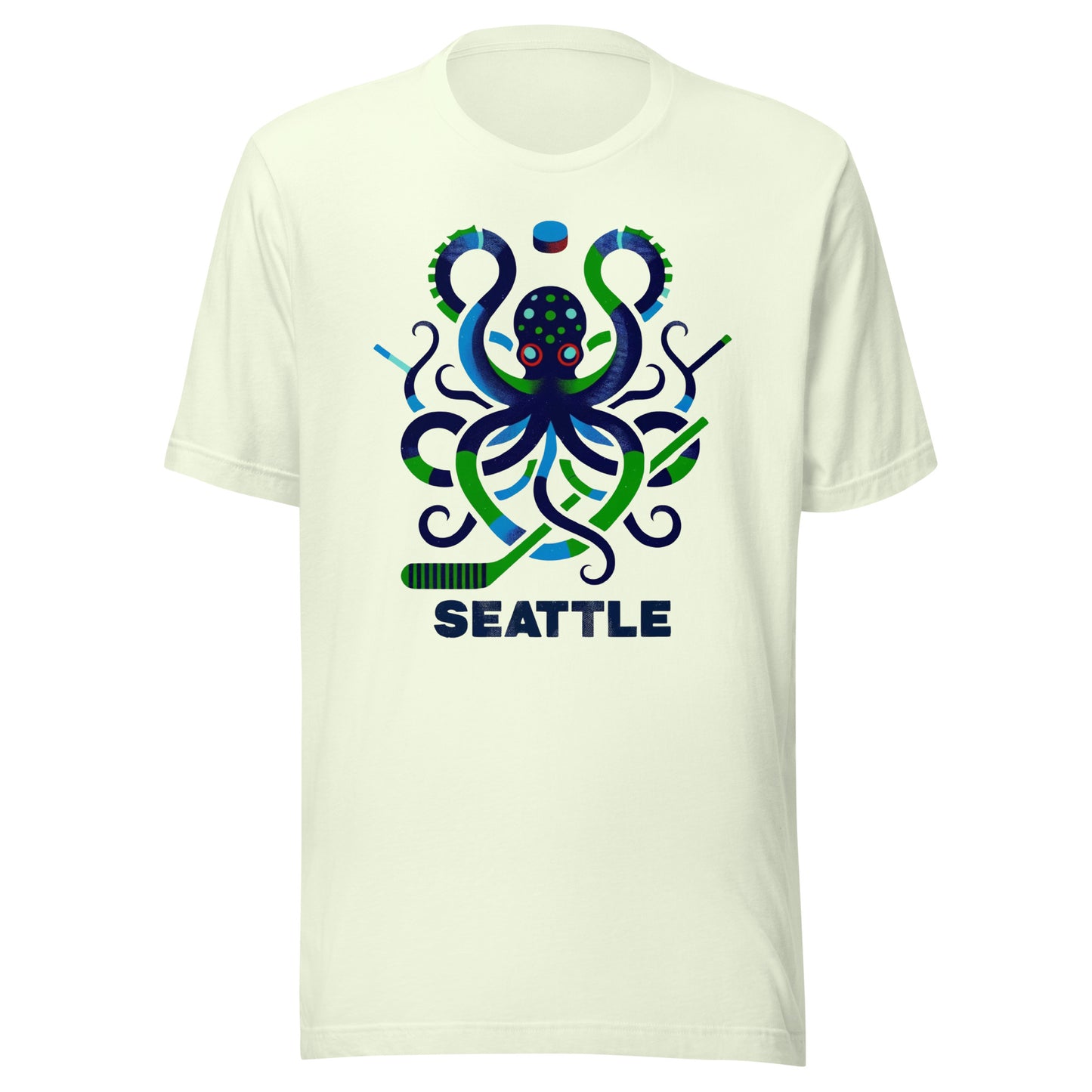 Seattle Rink Roots: The Urban Vintage Hockey Collection Unisex t-shirt