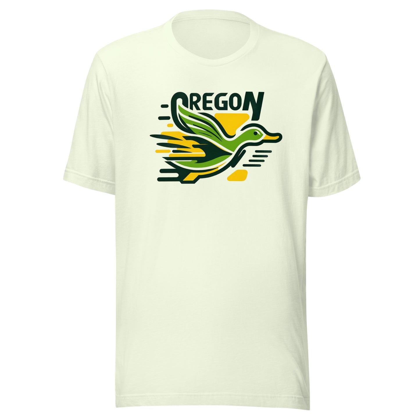 Eugene Ducks Gridiron Vintage Rustic GameDay Threads Unisex Tee