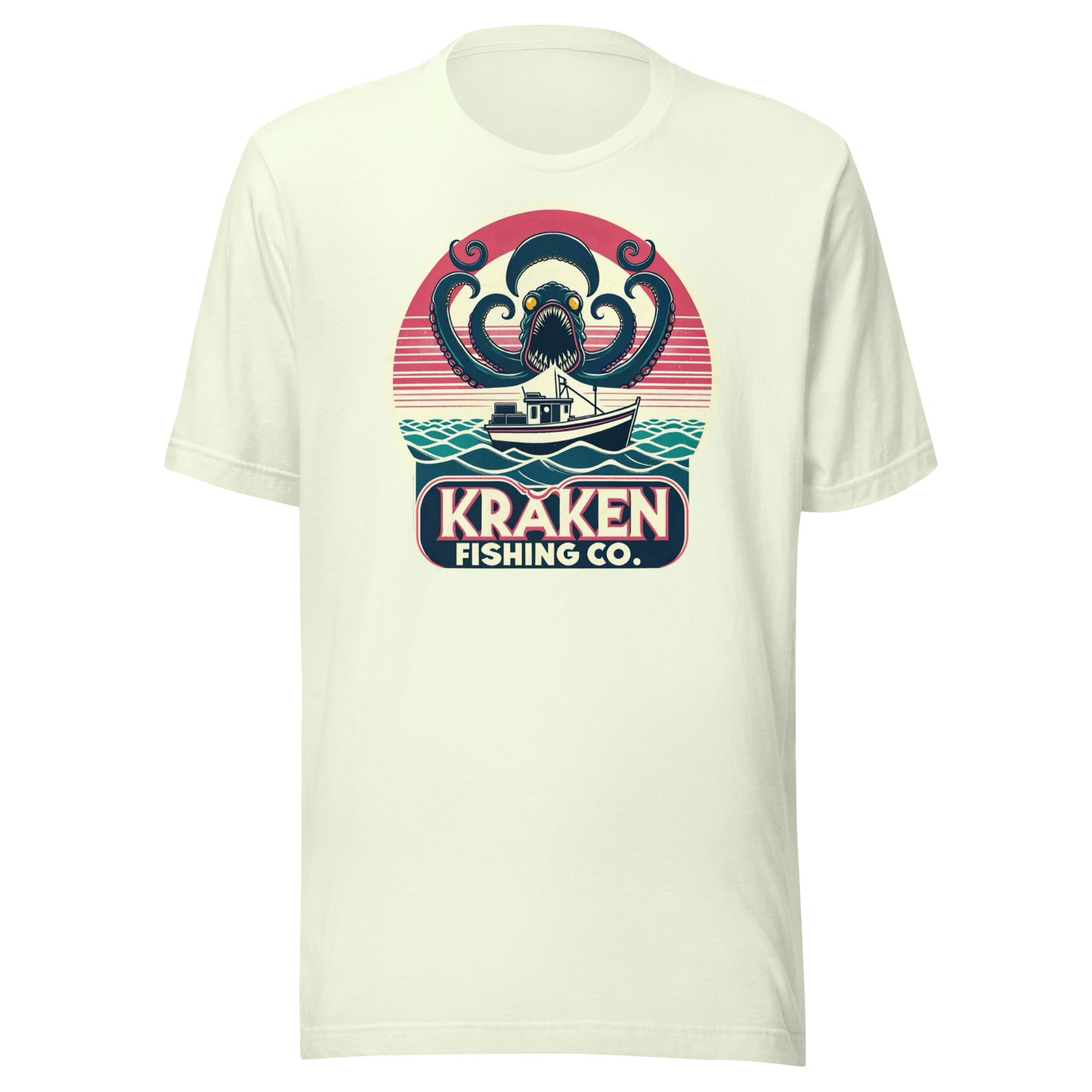 Kraken Fishing Co. - Catching the Un-catchable Unisex t-shirt